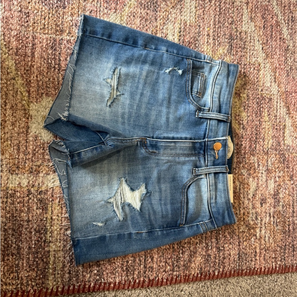 Hollister Blue Denim Shorts